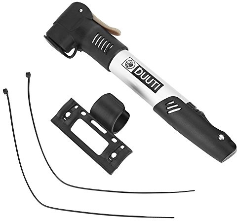 Mini Fahrradpumpe 120 PSI mit Halterung und Fix Straps