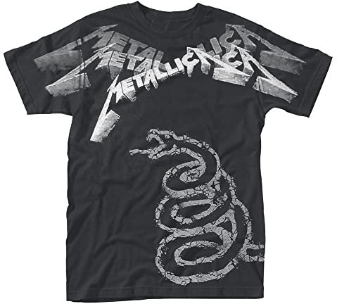 Metallica Black Album Faded T-Shirt schwarz XL [Textilien]