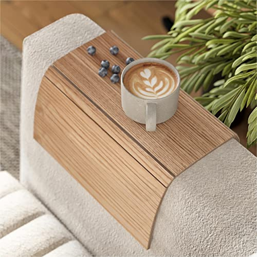EWART WOODS Armrest Covers Made of Wood, Sofa Shelf, Coaster, Sofa Tray 2.