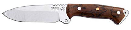 J&V Adventure Knives JV Coltello CELTIBERO EDIZIONE DI LUSSO HANNO STABILIZZATO - Strumento per caccia, pesca, sopravvivenza e bushcraft - Prodotto in Albacete