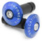 Bar End Motorrad UNIVERSAL Lenkergewichte Lenkerenden Alu Set Dekoration Ø22mm (7/8),Blau