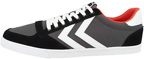 hummel Unisex-Erwachsene Slimmer Stadil Low Sneaker, Black,36 EU
