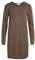 Vila Damen Viril L/S Knit - Noos Dress, Crocodile, XS EU