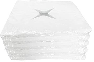 Fodera Monouso Premium Per Lettino Massaggio Cuscinetti Monouso Per Massaggi Viso Per Viso,Fessure Nasali,Massaggi Di Bellezza,Spa,Lettini Da Massaggio,Panche Da Massaggio,Lettini Da Terapia(100 Pz)