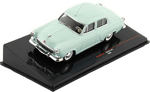 MODELLINO IN SCALA COMPATIBILE CON WOLGA M21 1960 LIGHT BLUE 1:43 IXO MODEL CLC434