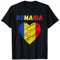 Rumänien Flagge Urlaub Rumänien Herz Rumänische Flagge T-Shirt