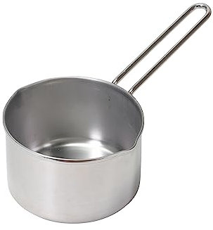 Pearl Metal HC-40 Milchtopf, 5,1 Zoll (13 cm), Induktionskompatibel, Edelstahl, spülmaschinenfest, Made in Japan, Niigata, Tsubamesanjo, Days Kitchen