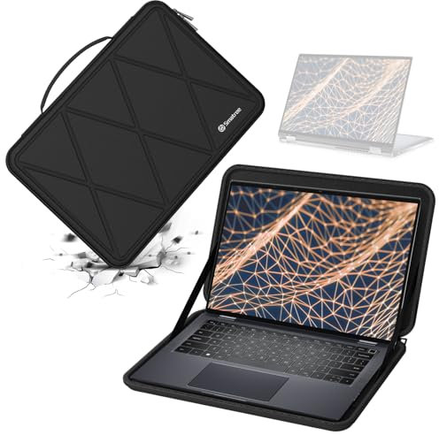 Smatree Hard EVA Protective Sleeve Case Compatible for 13.3 inch DELL Pro 13 Plus PB13250 or 2-in-1, for DELL Latitude 9330/7340 2-in-1 Laptop Notebook Bag (X8021)