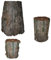 COSE DA CASA Tronco in Legno Vero per Albero di Natale Artificiale Copri Base Supporto Piede Realistico Pieno Migliore stabilita (Tronco Medio)