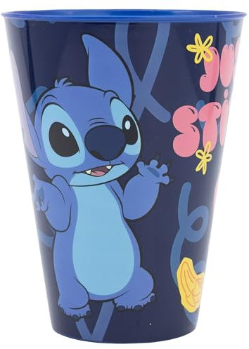 Gobelet en plastique réutilisable de 430 ml de Stitch