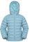 Mountain Warehouse Seasons Steppjacke für Kinder - Ultraleichte, warme, wasserdichte Steppjacke. Jungen & Mädchen Winterjacke mit Kapuze & Reißverschluss Hell Blau Kinder 128 DE (7-8 Jahre)