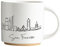 COLLECTIVE HOME Skyline Keramiktasse, Kaffeetasse, Landschafts-Tassen, 425 ml, elegante personalisierte Tasse mit Geschenk-Box, luxuriöse Tassen für Büro und Zuhause (San Francisco)