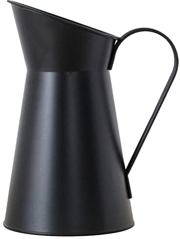 BESPORTBLE Fer Vase Pièce Maîtresse Rustique Seau De Fleur Galvanisé Planteur Pot Floral Vase Galvanisé Décor Décoration De La Maison Cruches De Fleurs en Étain Vase Galvanisé Fleur Vase