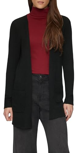 s.Oliver Lange Strickjacke mit Rippbündchen