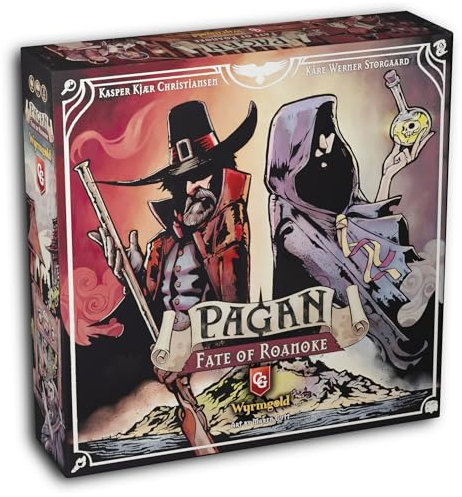 Capstone Games | Pagan Fate of Roanoke | Board Game | Base Game | 2 Players Ages 12+