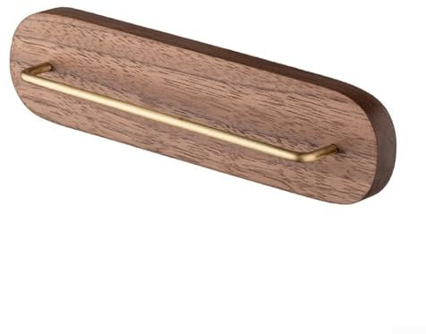 YUANGANG Holz-Filterpapier-Aufbewahrungsregal für kegelförmige Filter, Walnussholz, Kaffeefilterhalter, Ständer, Walnussholz (/)