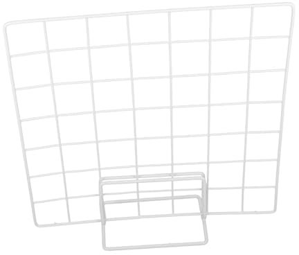 OUNONA Panneau Mural De Grille De Fil De Présentoir De De Mur De Grille Pour Le Présentoir D'exposition D'artisanat Présentoir D'affichage De Grille De Mur De Fil De Présentoir