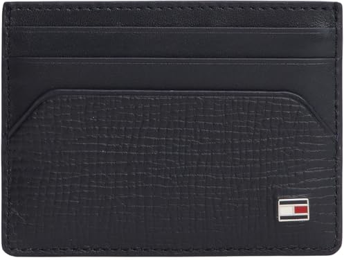 TOMMY HILFIGER Herren TH Flag CC Holder AM0AM13707 Kartenhalter, Blau (Space Blue), Einheitsgröße, Blau (Space Blue), One Size