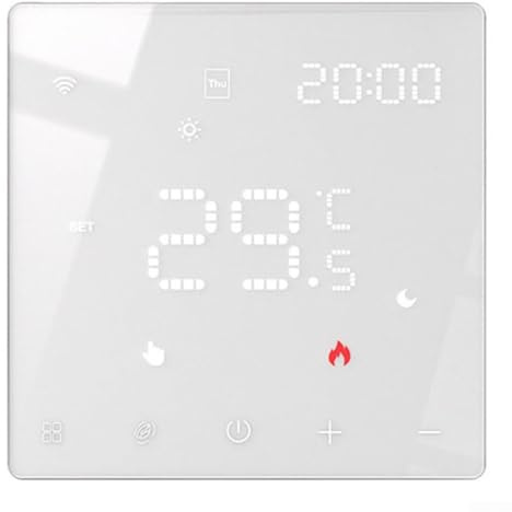 1 contrôleur de température, pour thermostat de chauffage au sol Tuya pour Zigbee Smart Home, commande vocale, plusieurs options de chauffage (WZEH)