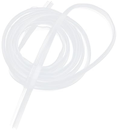 KOMBIUDA Striscia Sigillante in Silicone per Porte Doccia Senza Telaio Flessibile Facile da Installare e Tagliare Metri per Bagno Tenuta Contro Perdite d Acqua