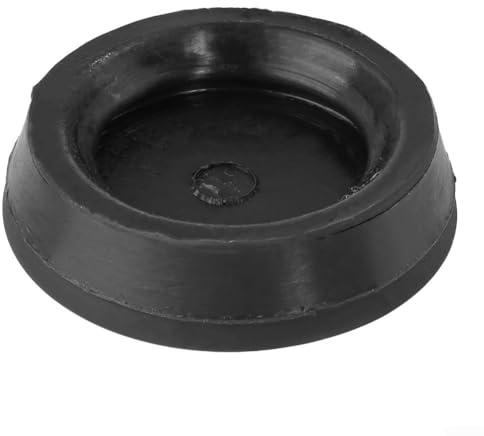 Ersatz-Silikon-Gummidichtung für AeroPress Kaffeemaschine, 5,8 x 1,3 cm, schwarze Kolbenkappe, kompatibel für AeroPress Teile, 1 Packung
