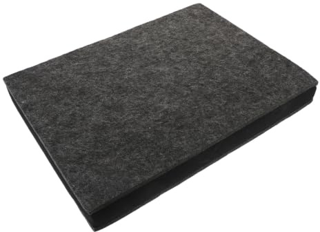 INOOMP Speaker Isolation Pads for Subwoofer and Speaker Shock Absorption and Easy Installation, Polyester Material, Stylish Elegant Design, for Professional Studio and Home Theater