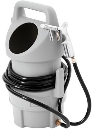 Portable Sandblaster Gun Kit, 50 lb Capacity Pressure Blaster with 4.5m Hose, Metal Sand Blasting Gun for Rust Removal, Cleaning & DIY, Includes Spray Gun & Media Bucket
