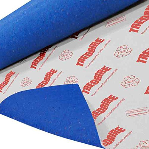 Carpet Underlay Tredaire Dreamwalk 11mm Thick 15sqm Rolls Ultimate Luxury