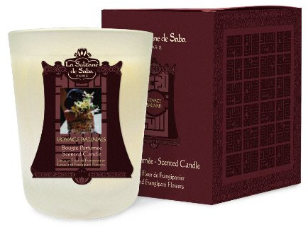 La Sultane de Saba Duftkerze Lotus und Fleur de Frangipani 140 g