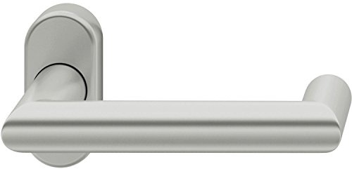 Drücker 09 1016 012 - auf Rosette, 9 mm, Alu natur ; 1 Stück