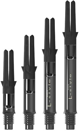 L-Stil (El-Stil) El Welle Kohlenstoff silent Gerade Clear Black 130 fls3221