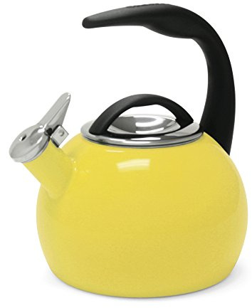 Chantal 37-ann YC 1.89L Stainless Steel, Yellow Teapot – Kettles (2.27 kg)
