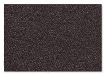 Rayen | Panno per Pulizia Ferro da Stiro | Lucida la Piastra | Uso a Freddo | Poliestere Resistente | Nero | 15x10 cm | Protegge Senza Graffi