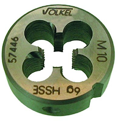 Völkel 605.10 Präzisions-Schneideisen mit Schälanschnitt M10x1, 5 aus HSS-E