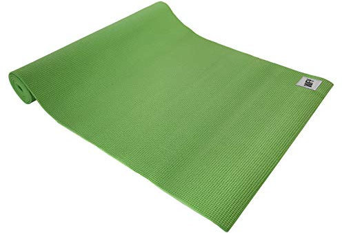 Yogamatte »Annapurna Comfort« - sehr rutschfest aus ECO-PVC hergestellt - die Matte Dank der rutschfesten Oberflächenstruktur angenehm bei Hautkontakt - zusätzlich ist die Matte rutschfest, strapazierfähig & langlebig. Maße: 183 x 61 x 0,5 cm - die ideale Unterlage für Yoga & Pilates grün