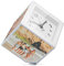 Balvi - Photo Clock Cadre Photo giratoire avec Horloge, 5 Vues 10x10