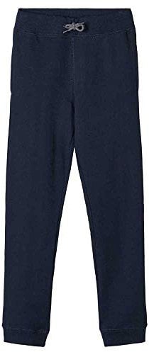Name It Boy's Nkmsweat Pant Bru Noos Trouser, Grey (Grey Melange), 158 UK