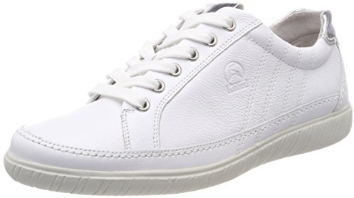 Gabor Shoes Women’s Comfort Basic Derbys, White (Weiss/Argento), 5 UK (38 EU)
