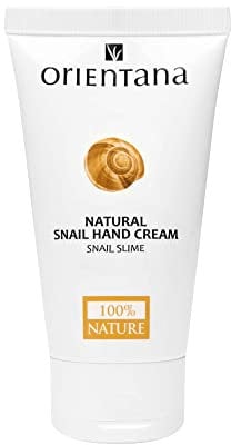 Orientana - Handcreme Mit Schneckenschleim | Naturkosmetik | Regeneriert Die Trockene Und Gereizte Haut | Reduziert Verfärbungen | Handpflege - 50ml