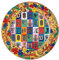 Versace Holiday Alphabet, Piatto di Natale 30cm