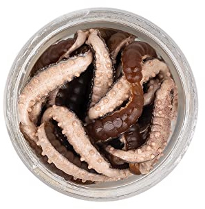 Berkley PowerBait Power Honey Worm Grey Pearl