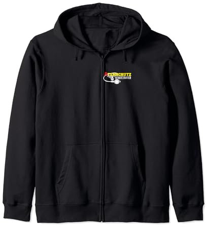 Feuerwehr - Atemschutzgeräteträger Front und Rückseitendruck Kapuzenjacke