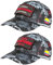 El Patron Plata o Plomo Grise Double Patch Strass Streetwear - Unisex, Schwarz , Einheitsgröße