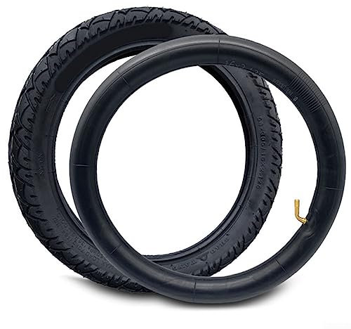 Neumático de bicicleta eléctrica de 16 pulgadas, tubo interior inflable, protección antipinchazos, tubo interior de 16 x 2.125 pulgadas