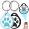 ADVENTUREMORE AIR Haustier-ID-Erkennungsmarke, QR-Code-Tag und Smart-ID-Tag, klein, personalisiertes Namensschild mit Online-Profil, für Hunde und Katzen, QR, erhalten Sie sofortige