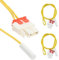 RecDec 2 Pack Refrigerator Defrost Temp Sensor Replacement Temperature Thermostat Probe for Samsung Fridge Units DA32-00006W RF217ACRS