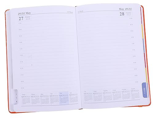 Wochennotizblock Jahresplaner Wand aus Papier für Arbeit und Studie