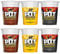 Pot Instant Noodle Assorted Flavours, 2x Beef & Tomato, 2x Curry, and 2x Bombay Bad Boy, Quick to Serve in 4 Minutes, 90g x Pack of 6