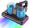 YUFAC Aspirador de Colchones, 16Kpa, Aspirador de Mano con Luz UV, 500W, Antiácaros con Filtro HEPA, Calefacción, con Cable, Ideal para Camas, Sofás, Alfombras, alfombras (Gris Oscuro)