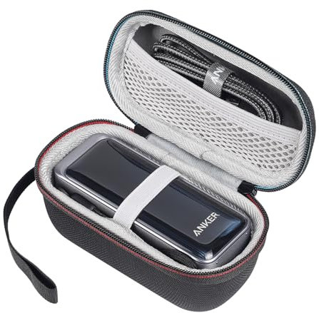 AONKE Storage Travel Hard Case for Anker Prime Power Bank, 9600mAh Battery Pack with 65W Output(Case only,Excluding Charger)